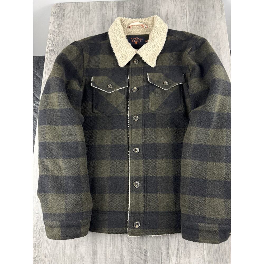 Normal Brand Women’s Green Button Jacket Size Medium